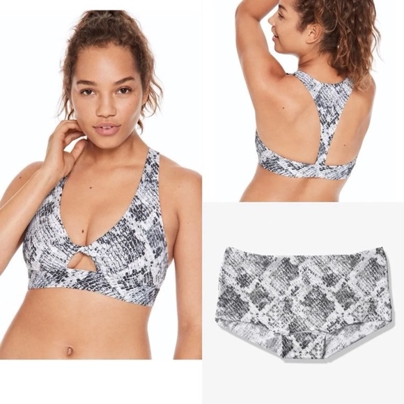snakeskin bra